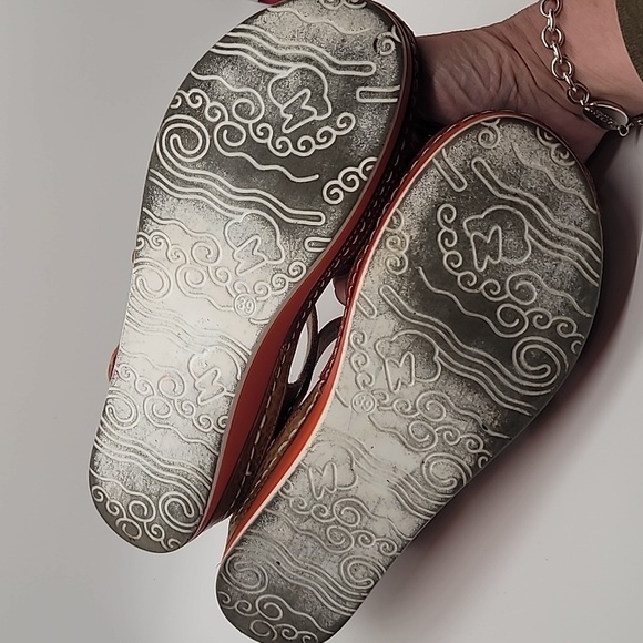 L'ARTISTE 🌺🌼 Goodie Sandal sz8.5 embellished leather handcrafted SPRING … - Picture 12 of 12